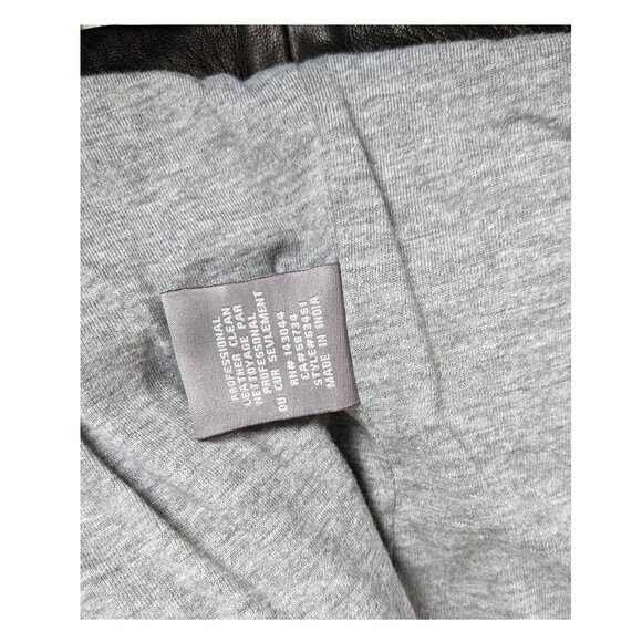 Bagatelle Women's Black Genuine Leather Biker Moto Jacket Sz XS NWT - Picture 9 of 9